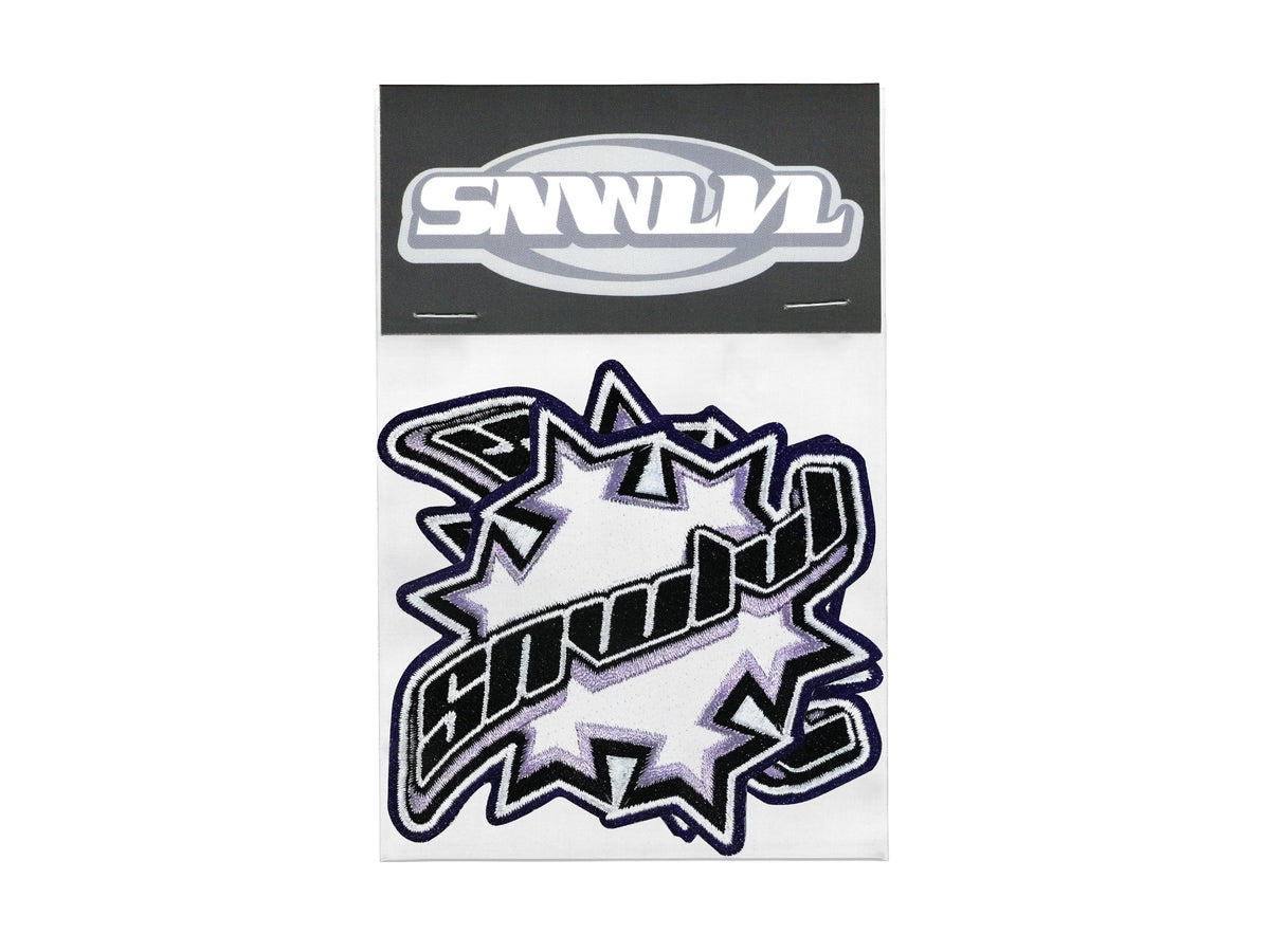 SNWFLK IRON-ON PATCH (TWO COUNT)
