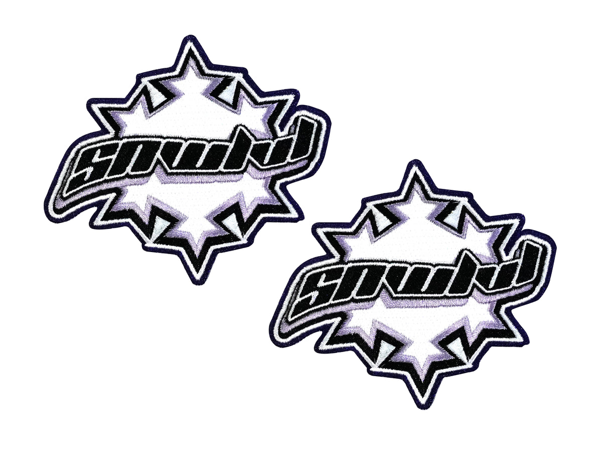 SNWFLK IRON-ON PATCH (TWO COUNT)