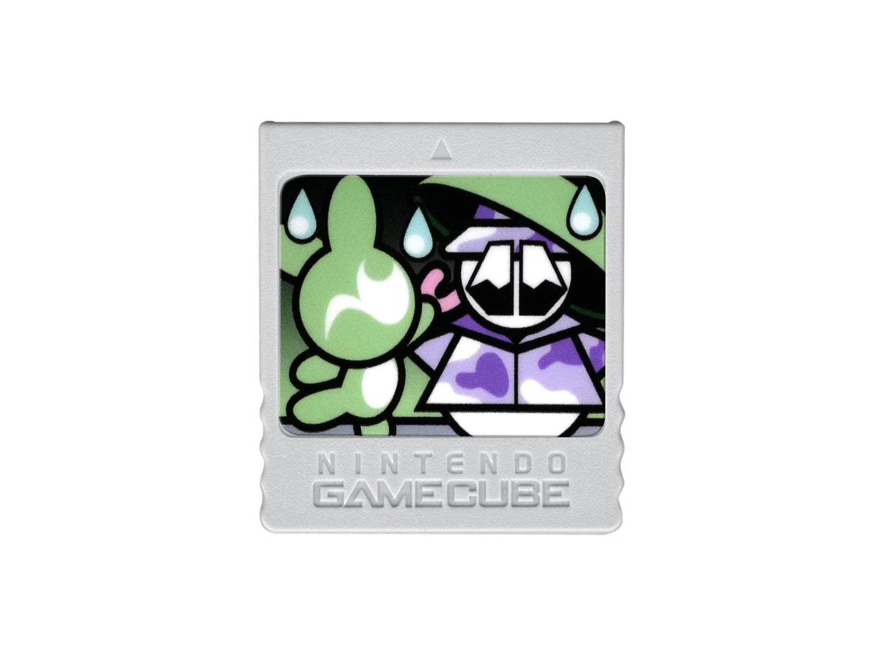 SUBTLE WATER - NINTENDO GAMECUBE MEMORY CARD STICKER SHEET