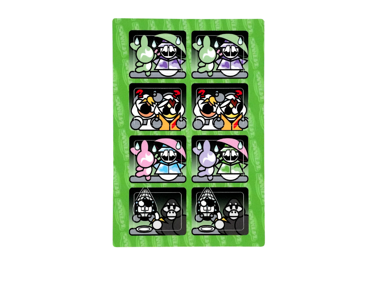 SUBTLE WATER - NINTENDO GAMECUBE MEMORY CARD STICKER SHEET