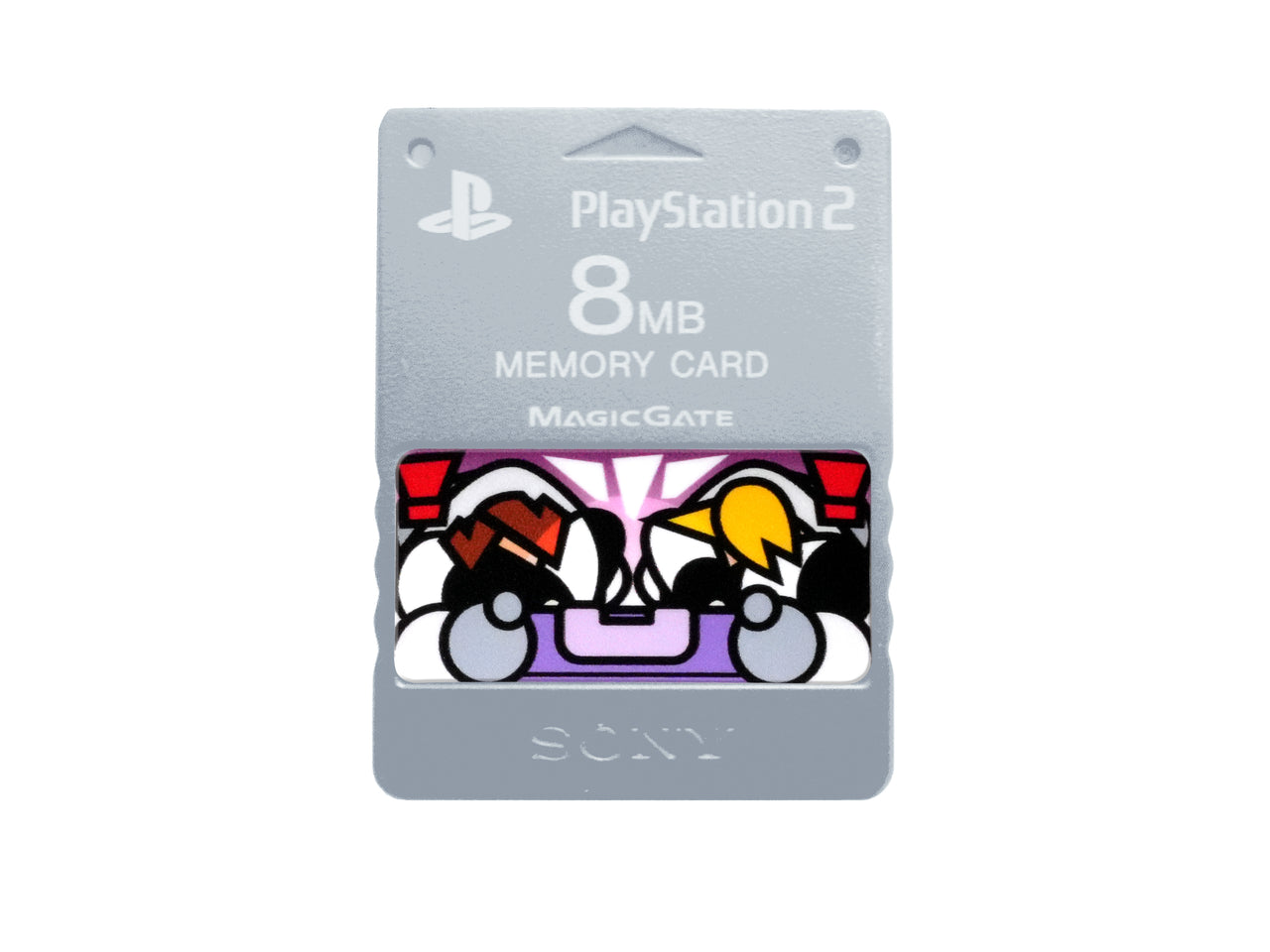 PINK ICE - PS2 MEMORY CARD STICKER SHEET