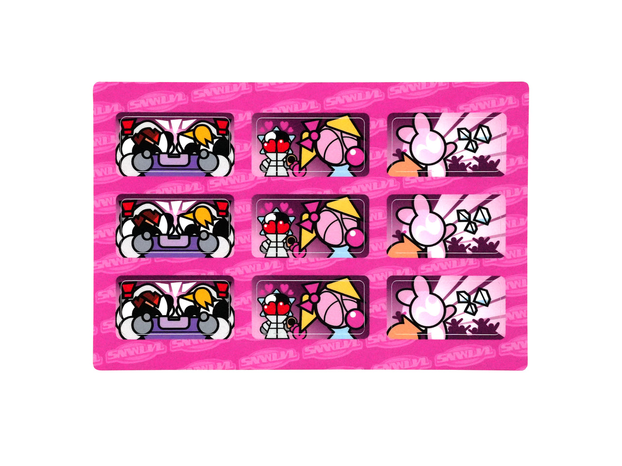 PINK ICE - PS2 MEMORY CARD STICKER SHEET