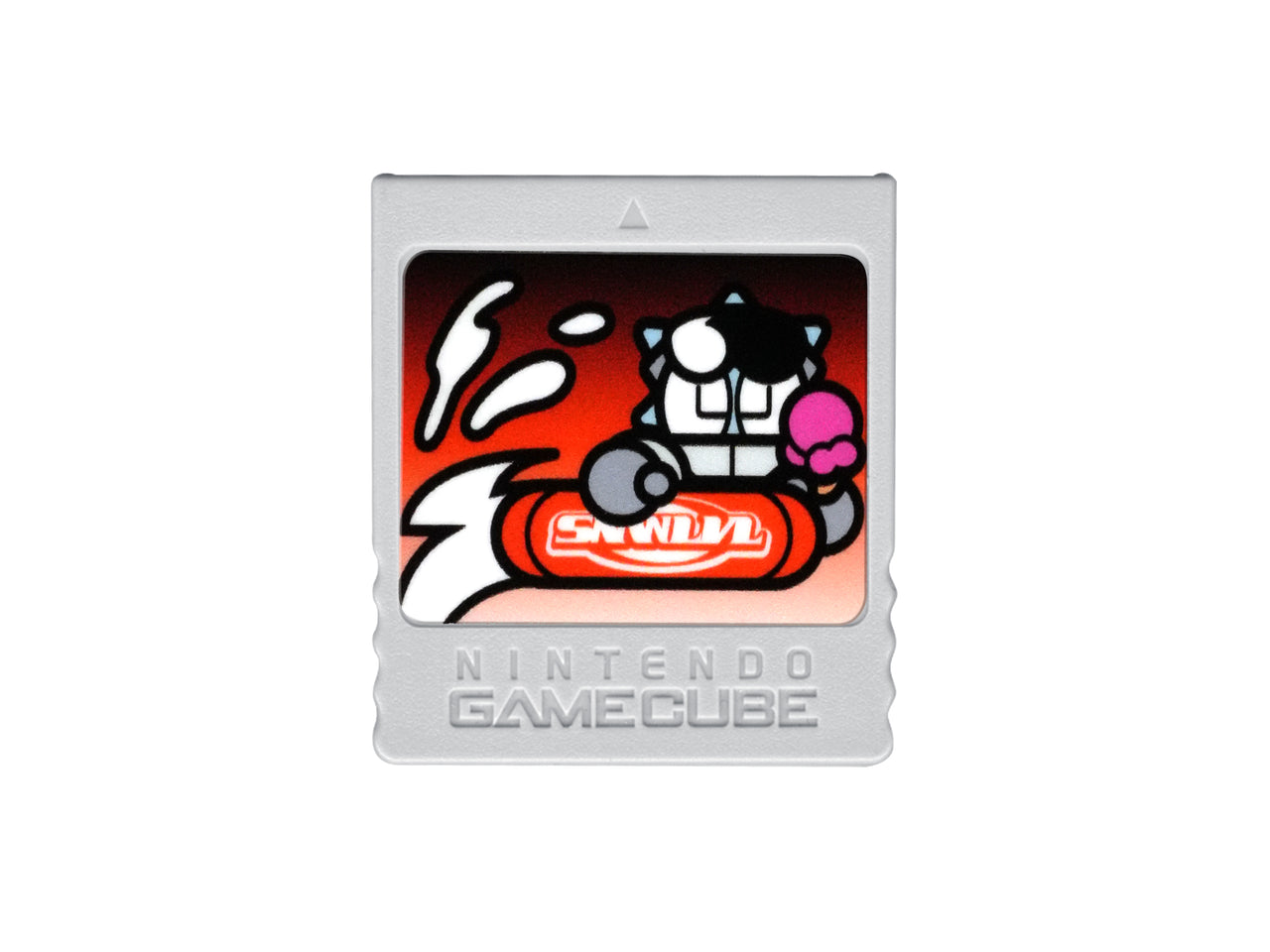 FREEZER SURGE - NINTENDO GAMECUBE MEMORY CARD STICKER SHEET