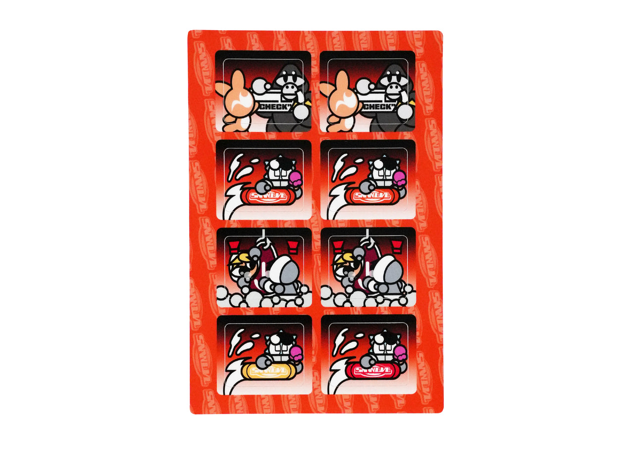 FREEZER SURGE - NINTENDO GAMECUBE MEMORY CARD STICKER SHEET